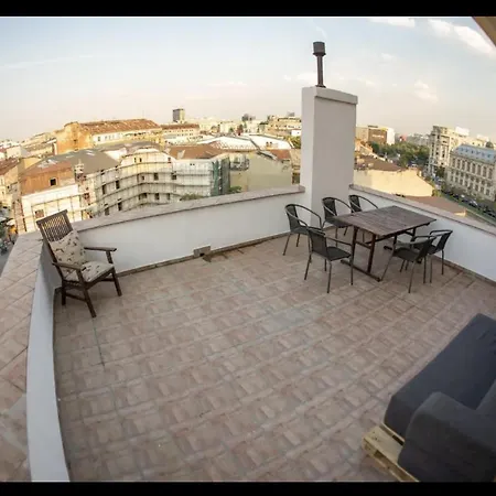 Апартаменти Rooftop Terrace Бухарест